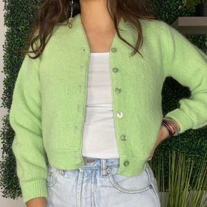 Vintage 70s Cropped Cardigan
